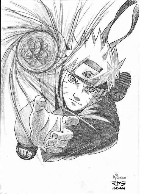 Naruto Uzumaki Rasengan by Mayara-Scarlet on DeviantArt