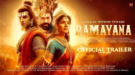 Ramayan Official Trailer | Ranbir Kapoor, Yash | Sunny Deol l, Sai ...