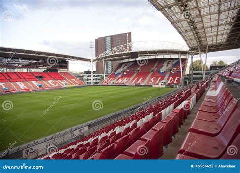 Stadium of Soccer Club Fc Utrecht in the Netherlands Editorial ...