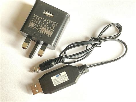 RC Battery Charger. Intelligent USB 1.2V 6V 7.2V 9.6V with UK Adaptive ...