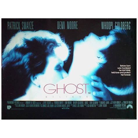 "Ghost" Film Poster, 1990 For Sale at 1stdibs