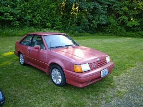 1988 Ford Escort GT for sale - Ford Escort 1988 for sale in Scappoose ...