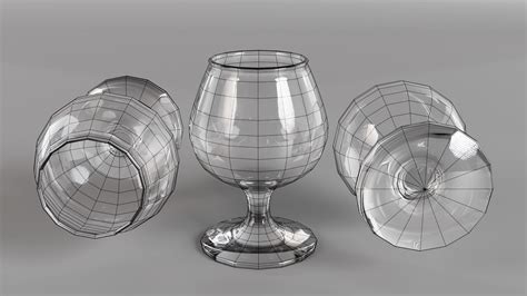 Snifter Glass 3D Model - TurboSquid 1899634