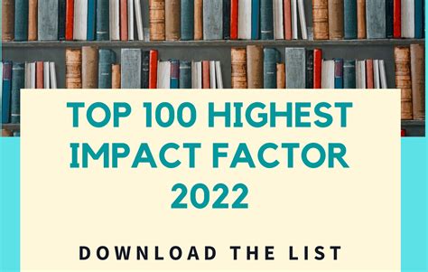 Nature Impact Factor 2022 - Journal Impact Factor