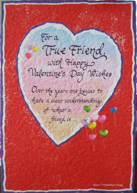 Valentine Friend Card - Cards Invitation