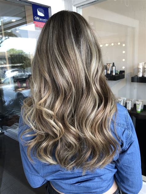 Gorgeous hair by Tash | Foil hair color, Blonde highlights on dark hair ...