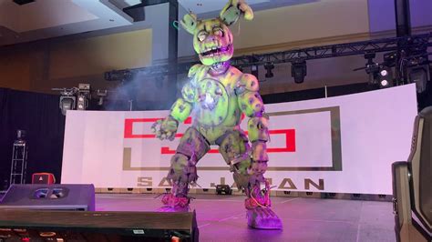 San Japan 2021 Springtrap Cosplay Contest Walk-On - YouTube