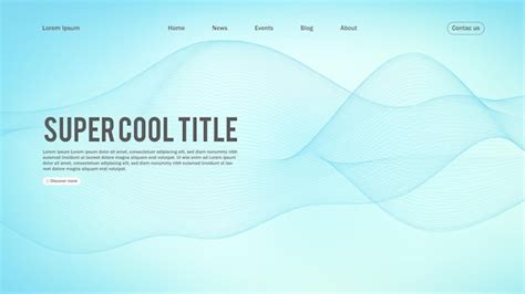 Free Vector | Landing page abstract design Template for website or app ...