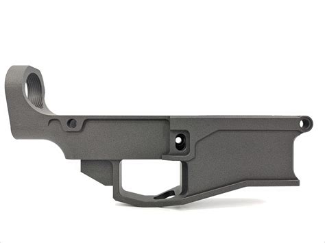 AR-10 Lower Receiver - Titanium Blue by Thunder Tactical