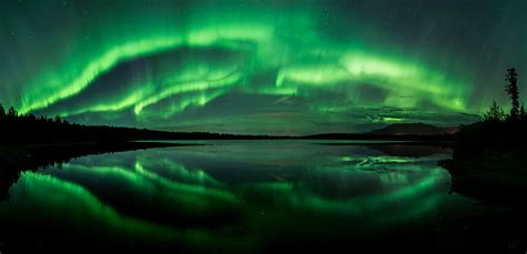 5120x1440px | free download | HD wallpaper: Aurora Borealis, 8K, Beach ...