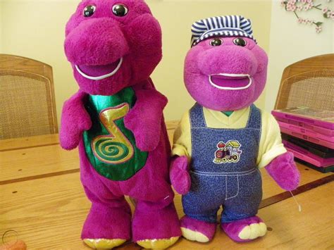 Barney Plush Lot * Barney, Baby Bop, BJ, Riff | #1736374918