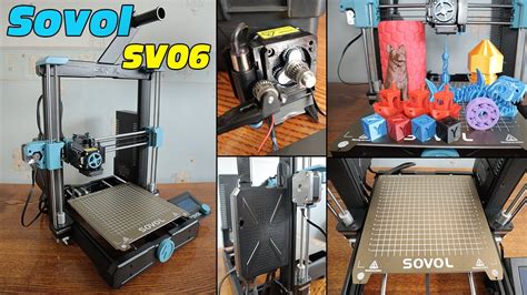 Sovol SV06 3D Printer - Assembly Testing Review - YouTube