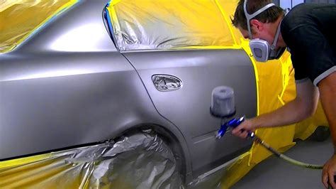 How To Blend Metallic Car Paint - YouTube