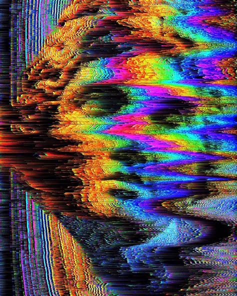 Glitch Trippy Aesthetic Checkered Wallpaper / i see screaming mouth in ...