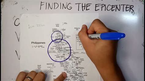 Finding the Epicenter of an Earthquake Using Triangulation Method - YouTube