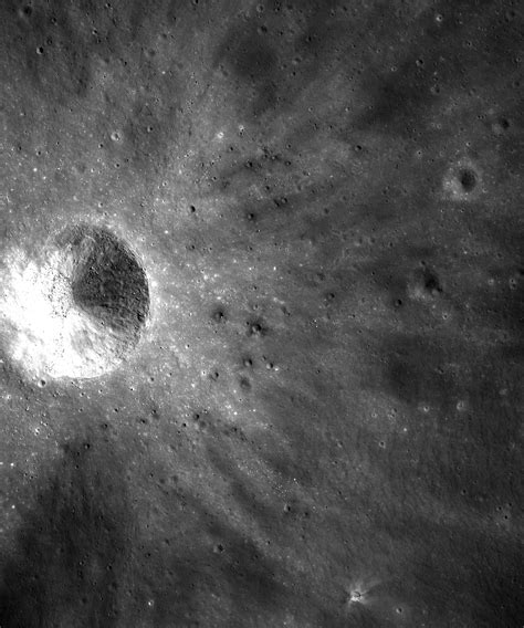 Dark secondary crater cluster on the Moon | The Planetary Society