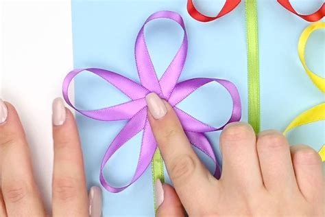 Ribbon Flowers Craft | Easy Flower Craft for Mother's Day