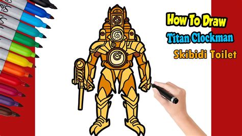 How to Draw Titan Clockman from Skibidi Toilet: Step-by-Step Tutorial ...