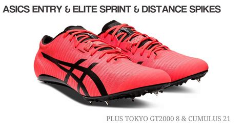 2020 Asics' Sprint & Distance Spikes Overview - YouTube