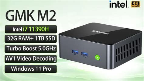 GMKtec M2 powerful and cheap mini PC with Intel Core i7-11390H