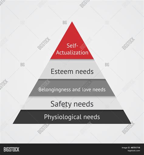 Maslow's Pyramid Vector & Photo (Free Trial) | Bigstock