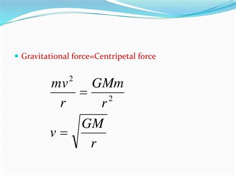 Satellites, Orbital Velocity - PowerPoint Slides - LearnPick India