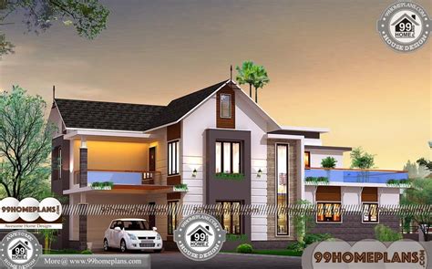 Kerala Home Elevation Design Photos with 3D Front Elevation Design Plan