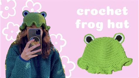 crochet frog hat tutorial! (beginning/intermediate level) - YouTube