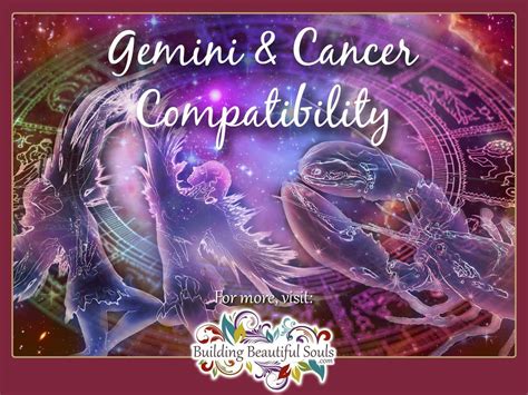 Gemini and Cancer Compatibility: Friendship, Love & Sex