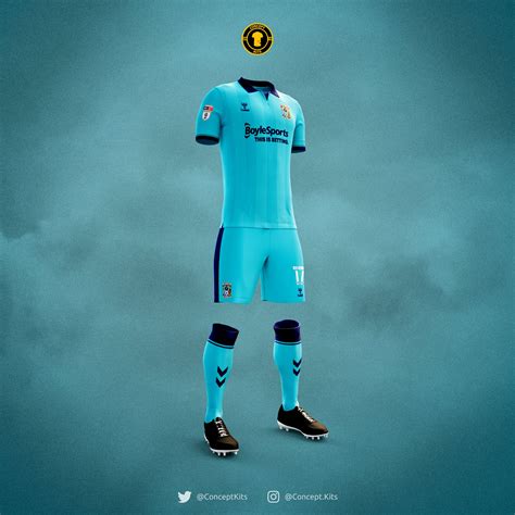 Concept Kits on Twitter: "Coventry City Football Club home, away and ...