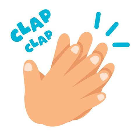 Cartoon Concept Of Clapping Hands 2538679 Vector Art at Vecteezy