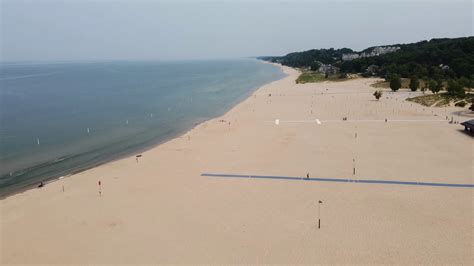 Holland State Park Beach Holland Michigan Stock Footage SBV-347733543 ...