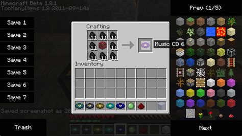 Your Music CD's Minecraft Mod