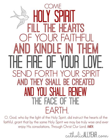 Pentecost is Coming: Celebration Ideas and Free Printables - Catholic ...