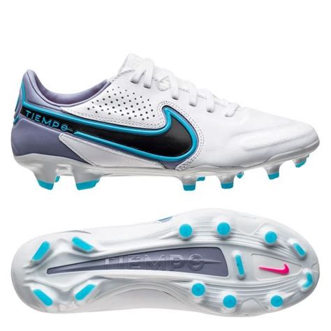 Nike Tiempo Legend 9 Pro FG Blast - White/Black/Baltic Blue/Pink Blast ...