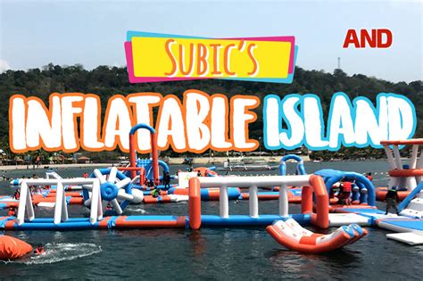 Watch: Subic's "Inflatable Island" | ABS-CBN News