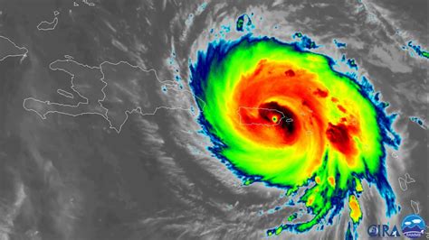 Hurricane Maria Infrared Satellite Imagery - YouTube