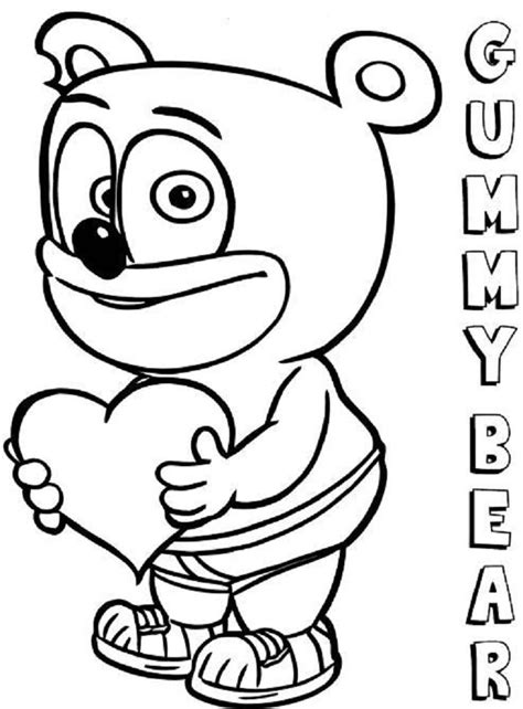 48++ Free printable gummy bears coloring pages information