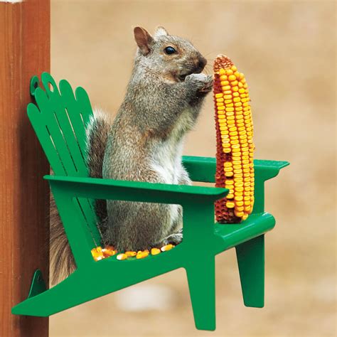 Adirondack Chair Squirrel Feeder | Gifts For Men