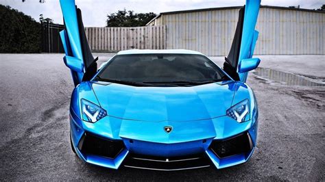 Blue Lamborghini Wallpapers - Wallpaper Cave