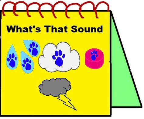 Clues from What's That Sound | Blue’s clues, Blues clues, Childhood