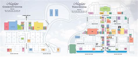 Mayfair Mall Map | Color 2018