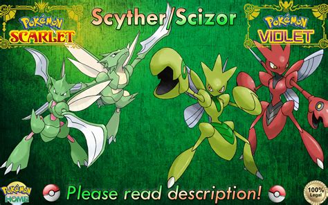 Pokemon Scyther Shiny