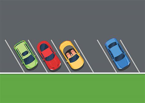 Parking Lot Clip Art, Vector Images & Illustrations - iStock