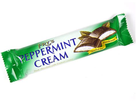 Frys Peppermint Cream - The Original Dark Chocolate Bar ...