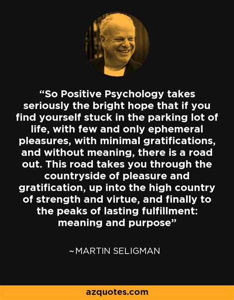 Martin Seligman Positive Psychology