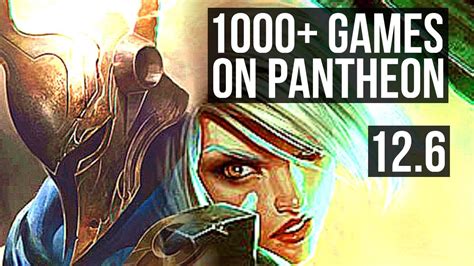 PANTHEON vs RIVEN (TOP) | 2.6M mastery, Rank 6 Panth, 7 solo kills ...