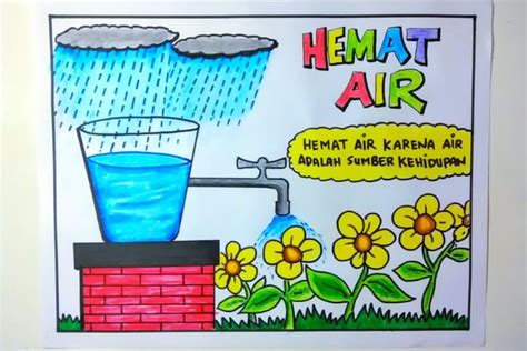 7 Contoh Poster Hemat Air yang Bagus dan Mudah Digambar – Blog Mamikos