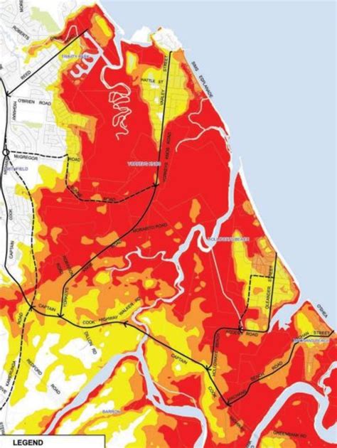 Cairns suburbs most likely to be impacted by storm surge during Cyclone ...