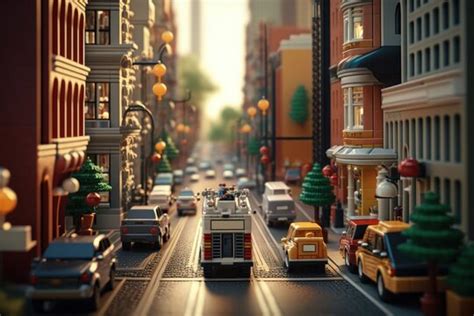 Lego City Road Background